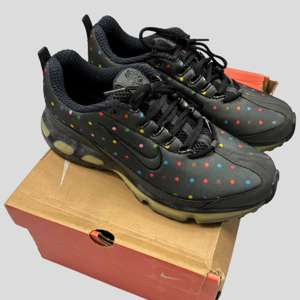 Nike Air Max 360 Polkadot - UK9 | O/S, Grey