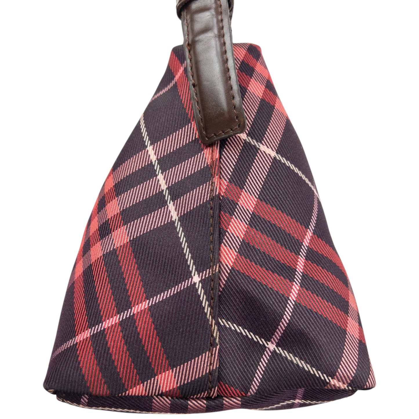Vintage 2000s Burberry Blue Label Nova Check Shoulder Bag | O/S, Blue