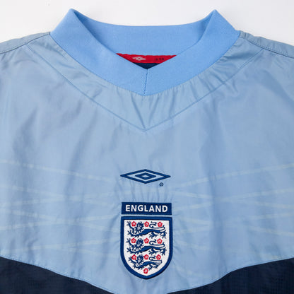 Vintage 2001 Umbro England Football Pullover Jacket Size L | Large, Multicoloured
