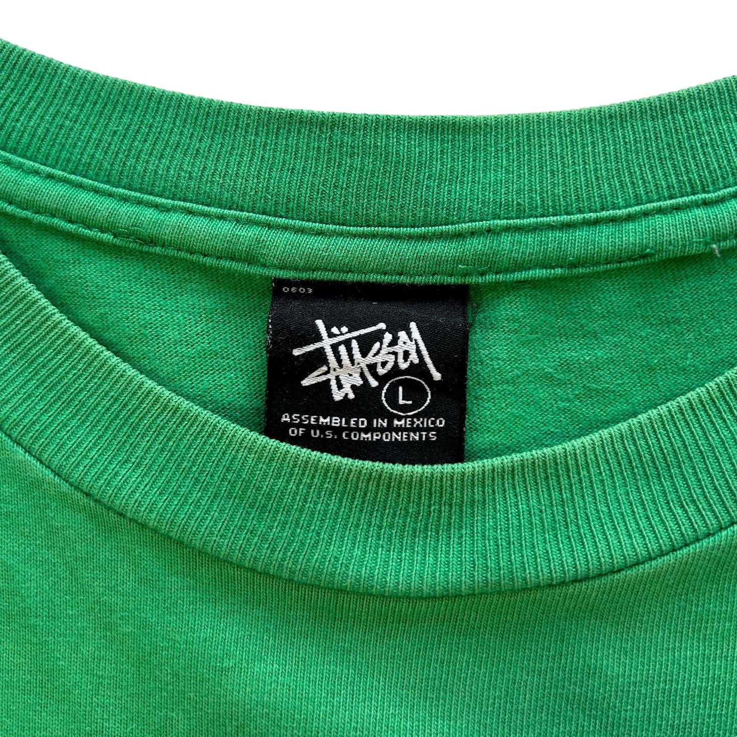 Vintage Stussy x Audiofly T Shirt Size L