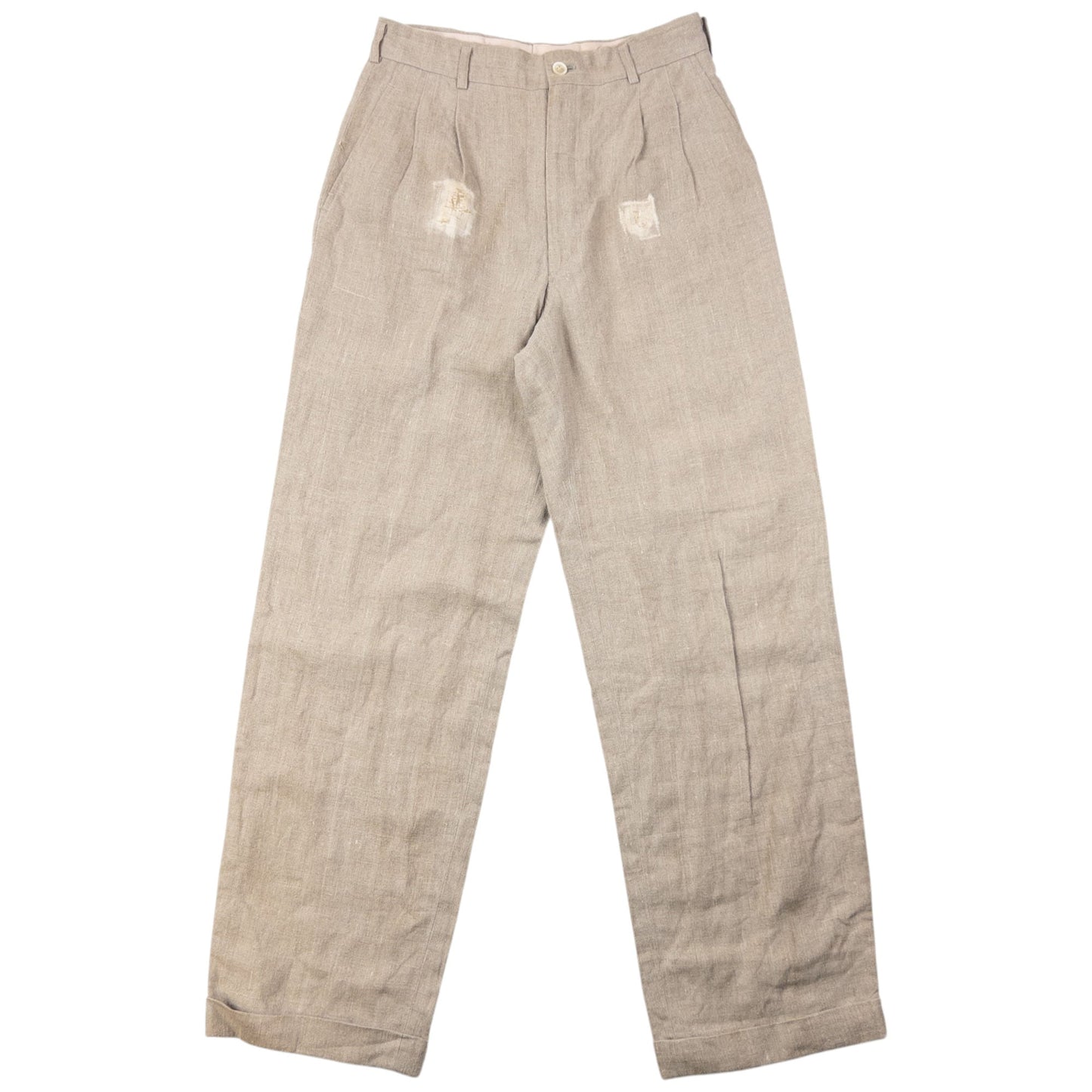 Vintage Comme Des Garçons HOMME Linen Trousers Size W27