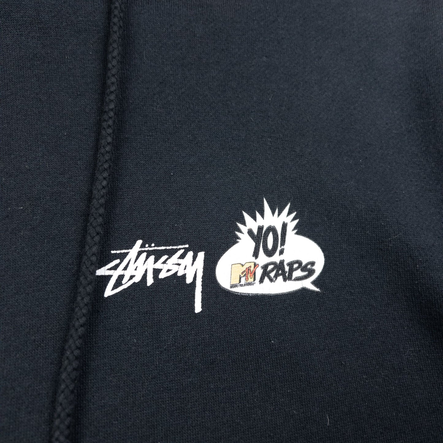 Vintage Stussy MTV Ice-T Graphic Hoodie Size L