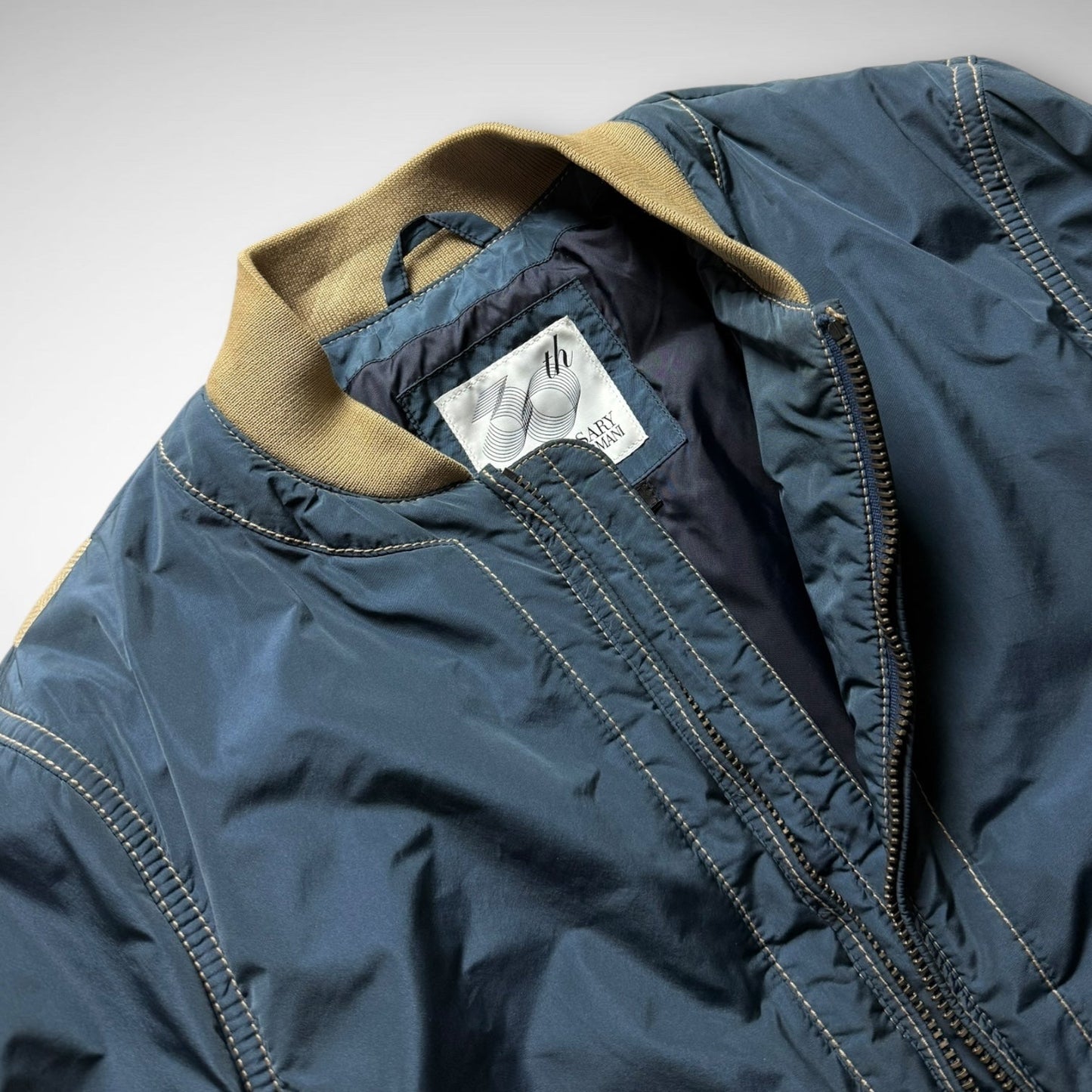 Emporio Armani “30th Anniversary” Cross Bomber Jacket (2011)