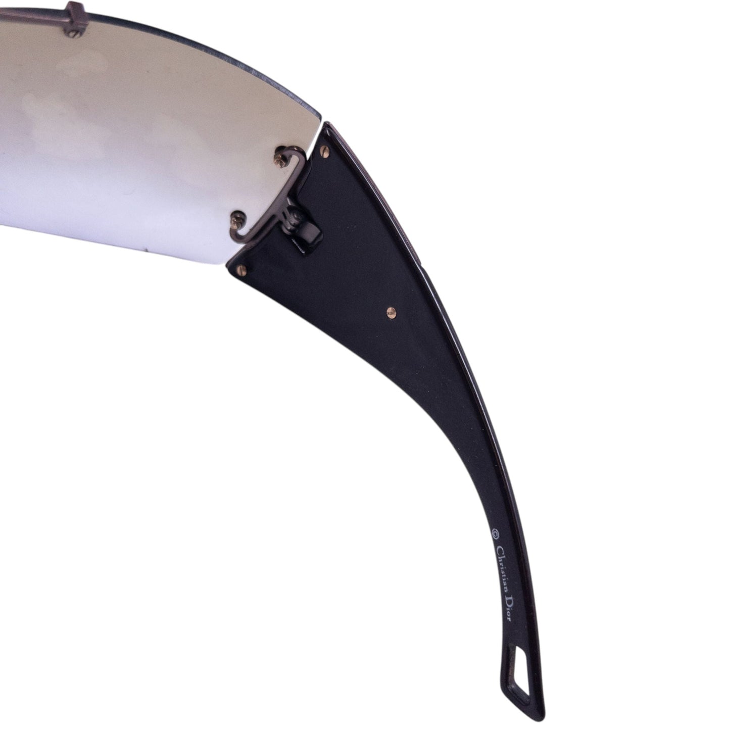 Vintage 2000s Dior Diorito Embossed Sunglasses | O/S, Brown