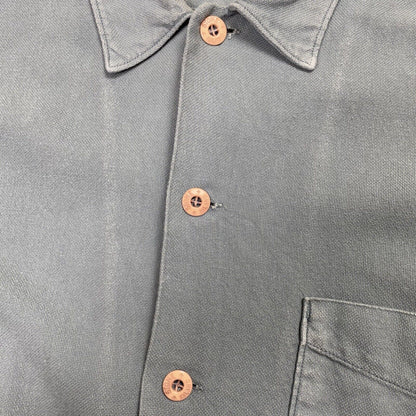 Vintage Stone Island Marina Shirt SS1995, Size XL | Large, Slate Blue