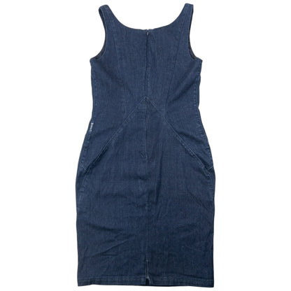 Vintage 2000s Armani Jeans Denim Dress Womens Size S | Small, Navy