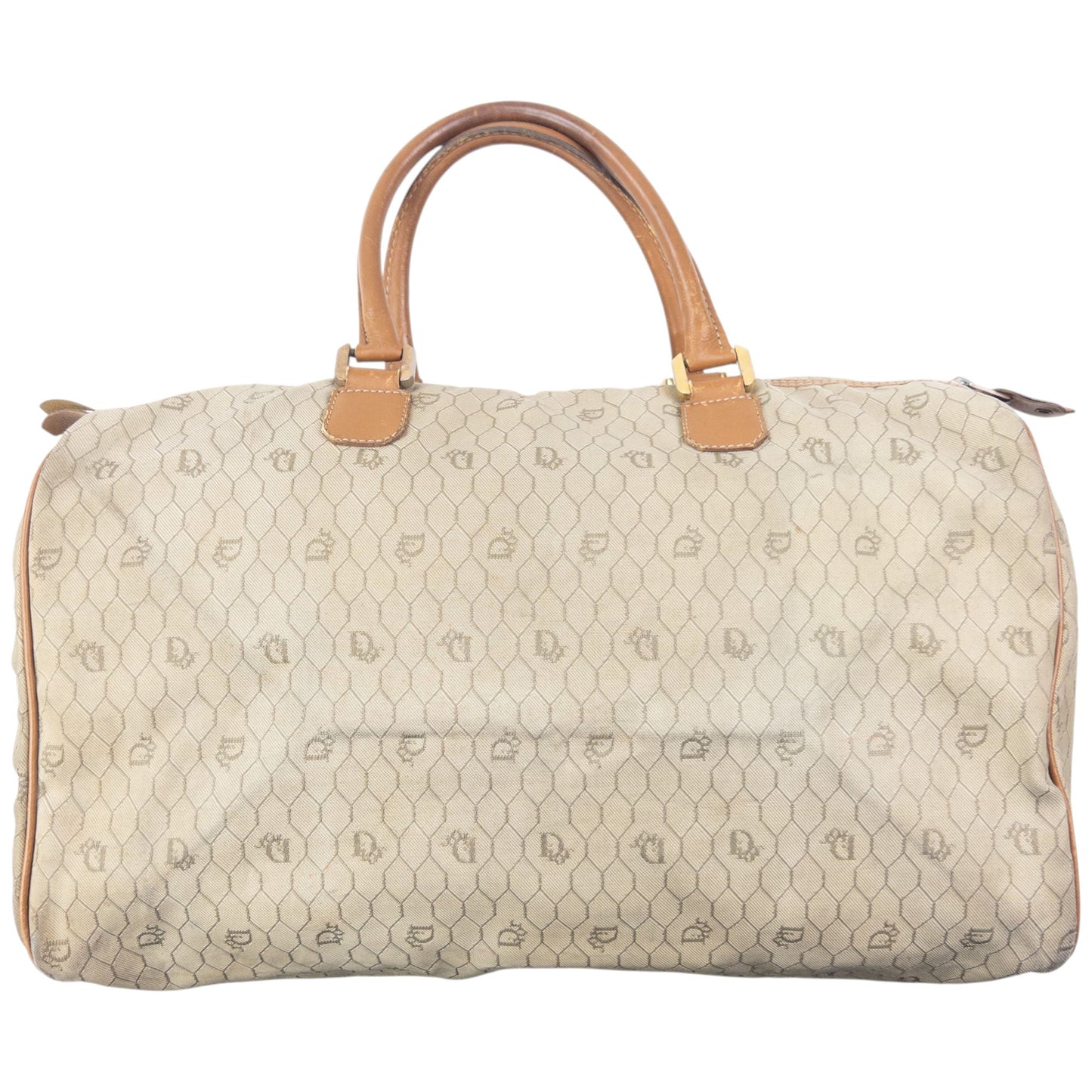 Vintage 80s Dior Monogram Luggage Bag