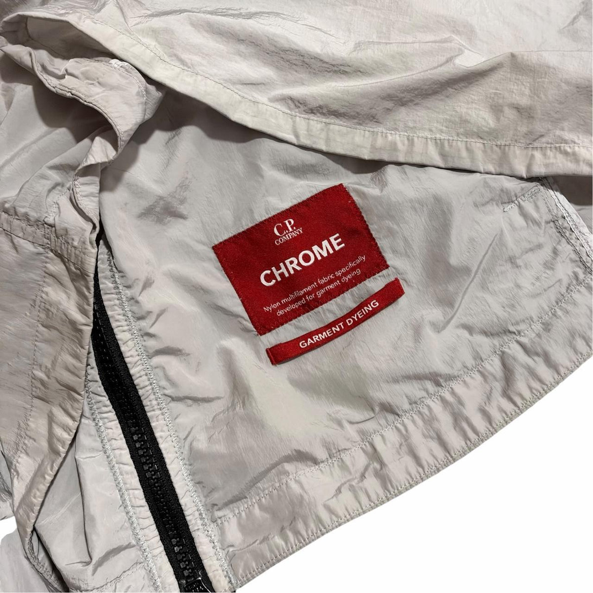 CP Company Chrome Nylon Jacket | Medium, Silver
