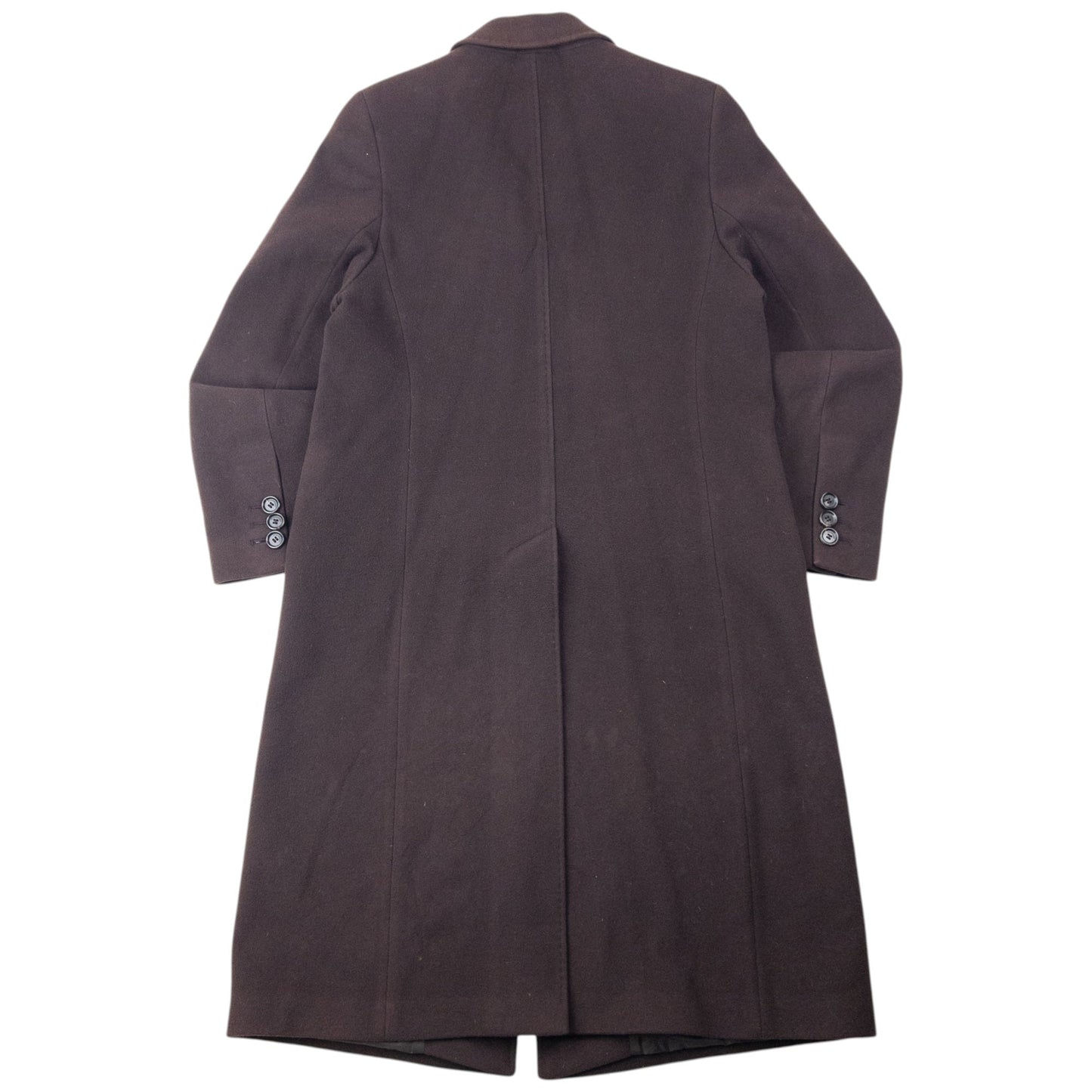 Vintage 2000s Burberry Cashmere Longline Jacket Womens Size XL | XL, Brown