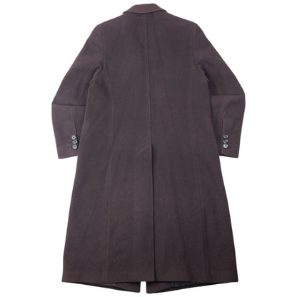 Vintage 2000s Burberry Cashmere Longline Jacket Womens Size XL | XL, Brown