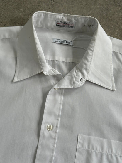 Christian Dior 1980s Cotton Shirt - M/L