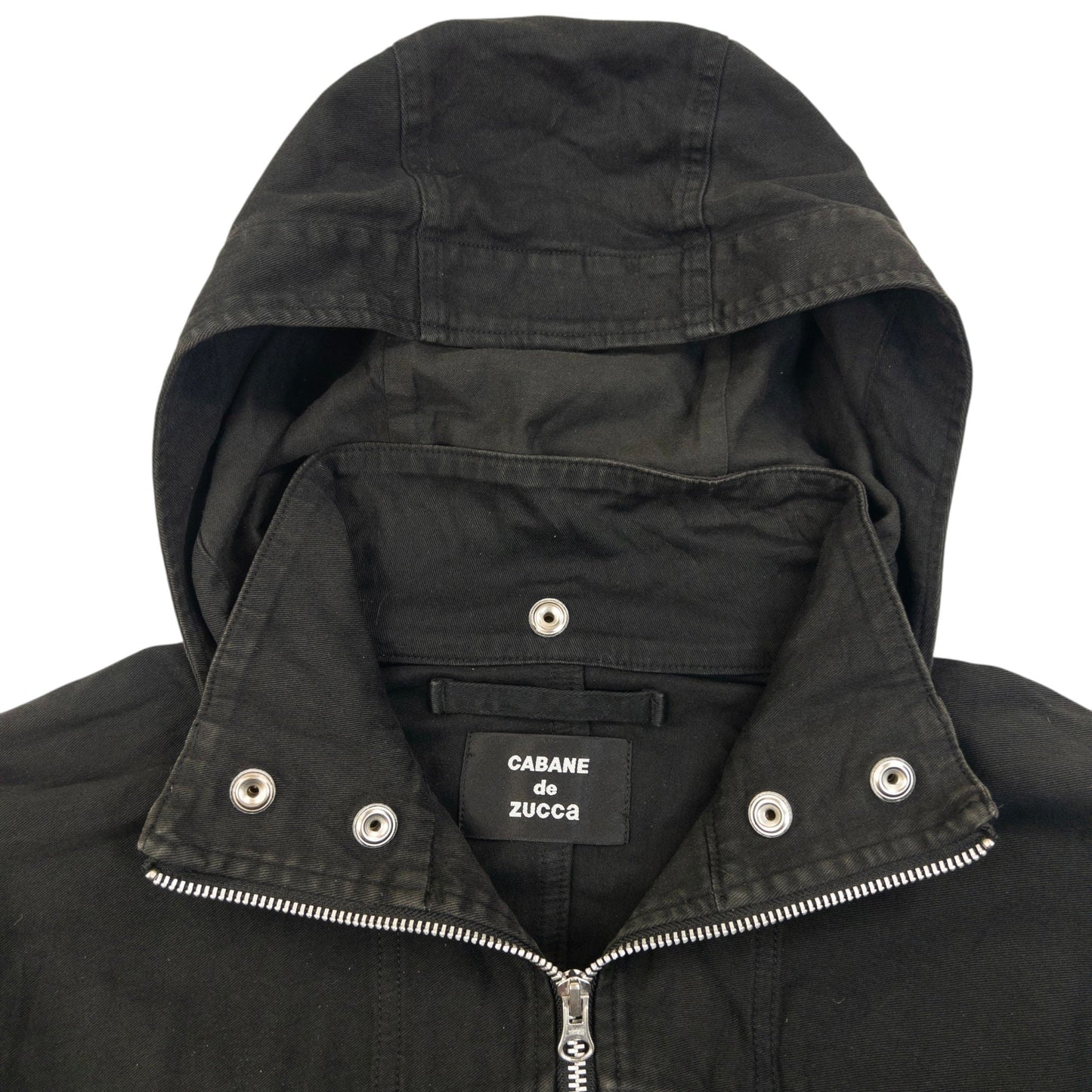 Vintage 2000s Cabane De Zucca By Issey Miyake Jacket Size M | Medium, Black