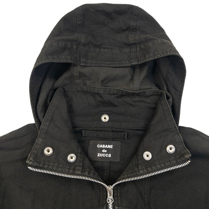 Vintage 2000s Cabane De Zucca By Issey Miyake Jacket Size M | Medium, Black