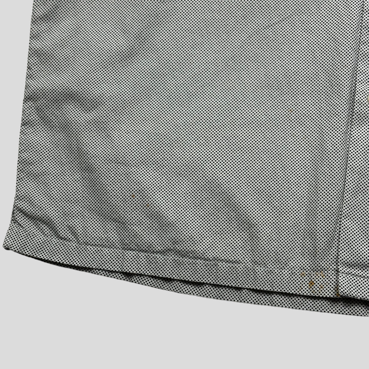 Prada Milano 2013 Polkadot Logo Shirt - M | Grey