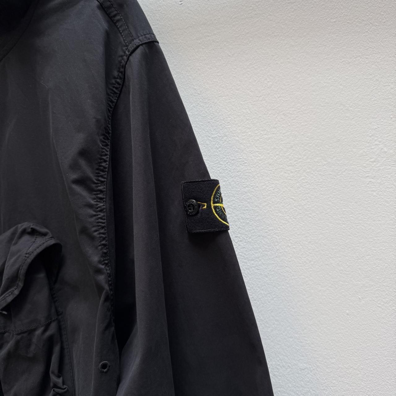 Stone Island Pullover Smock Jacket in Black (M/L) | Medium, Black
