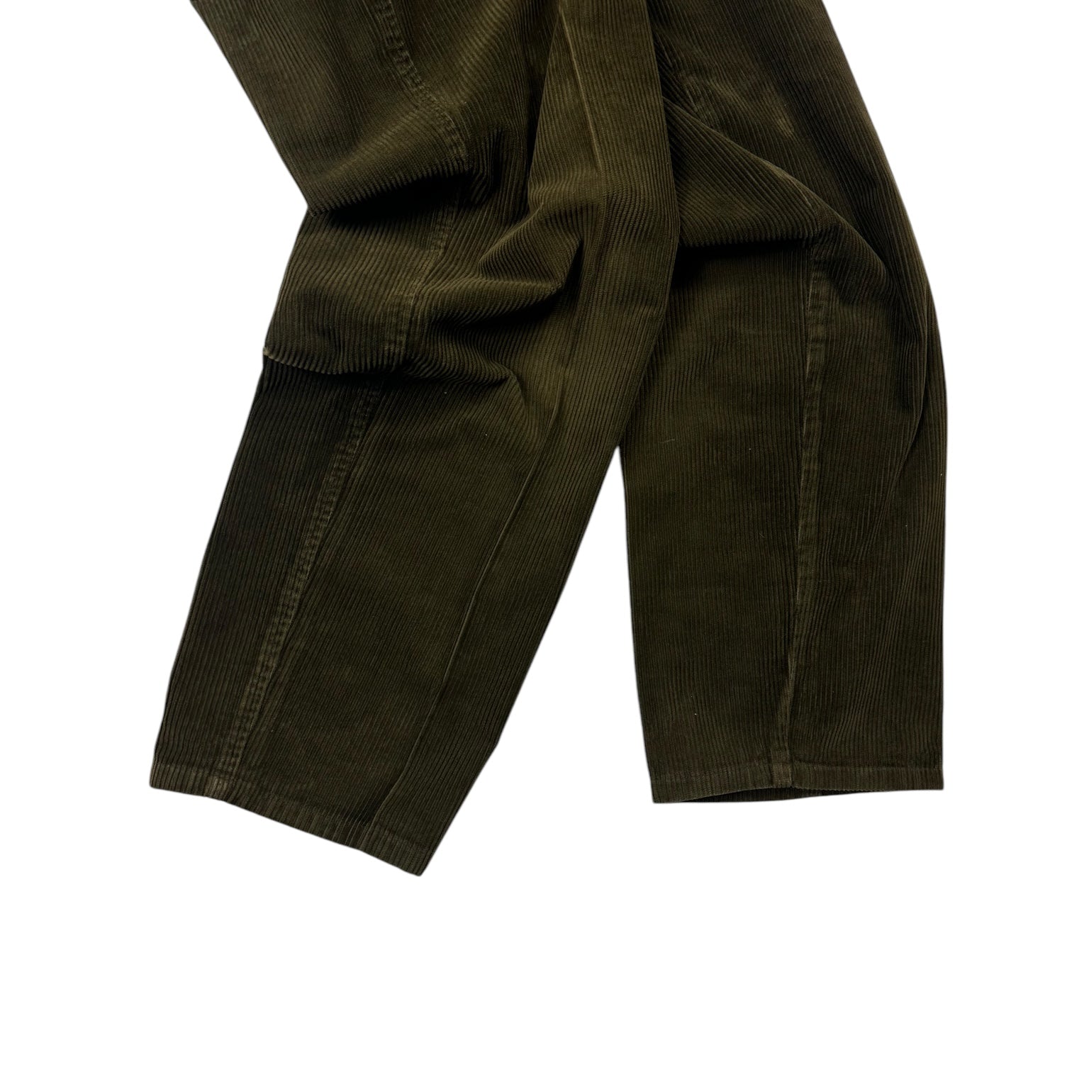 Vintage Armani Green Jumbo Corduroy Trousers – Known Source