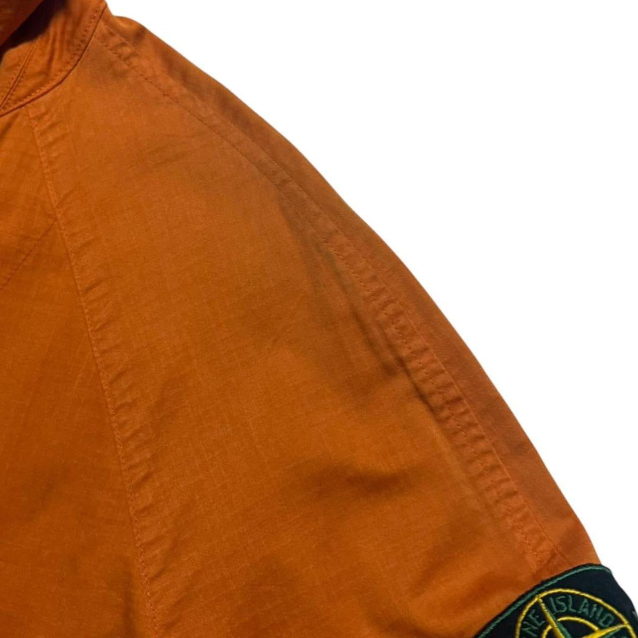 Stone Island 1997 Raso Gommato Mesh Jacket | Medium, Orange