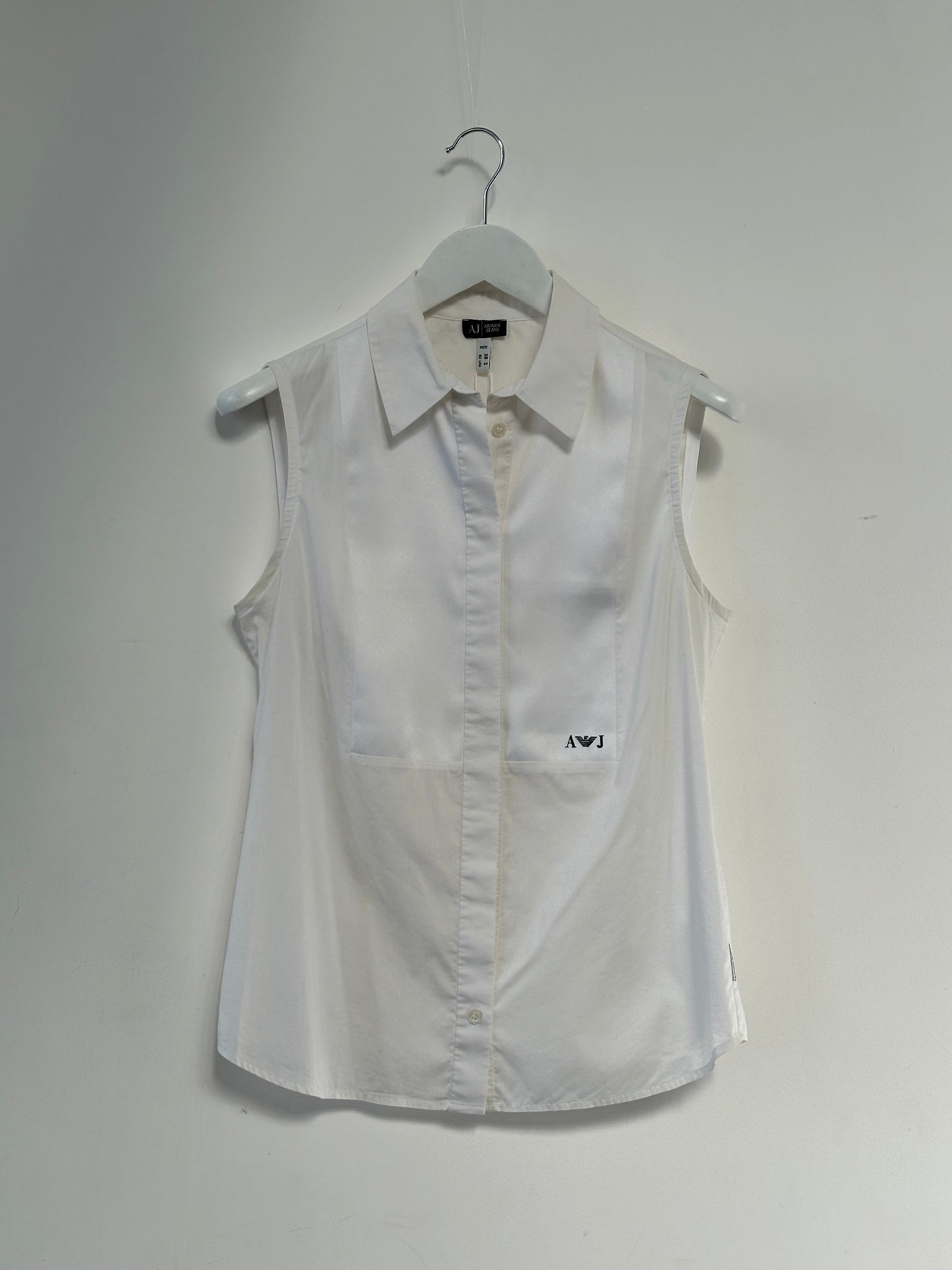 Armani Jeans Sleeveless Shirt - S