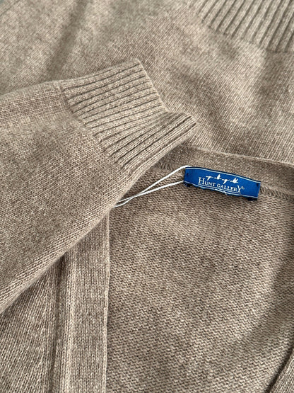 Italian Vintage 1990s Virgin Wool Knitted Cardigan - L