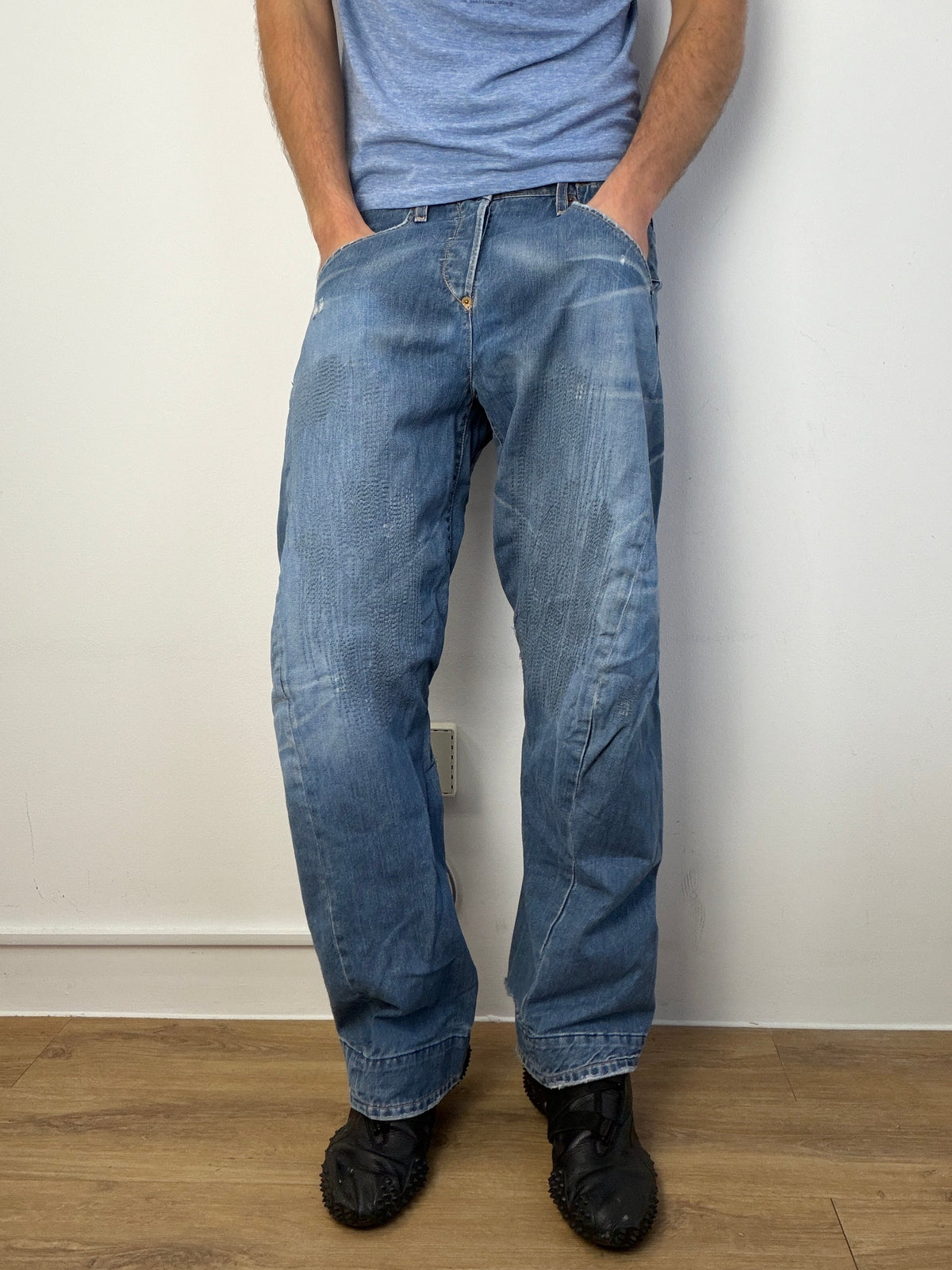 Levi's Engineered Sashiko Twist Jeans | W30, Red