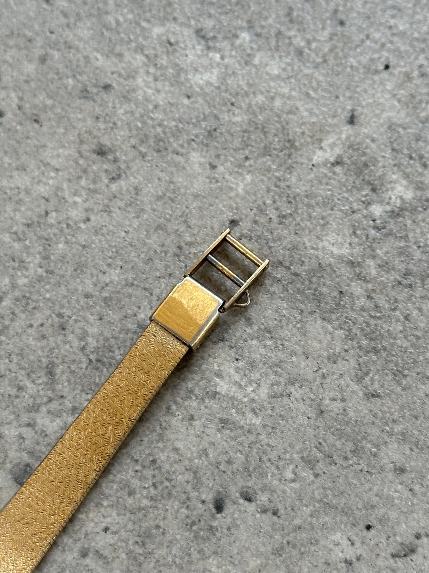 Accurist 1990s Gold Tone Octagonal Quartz Watch