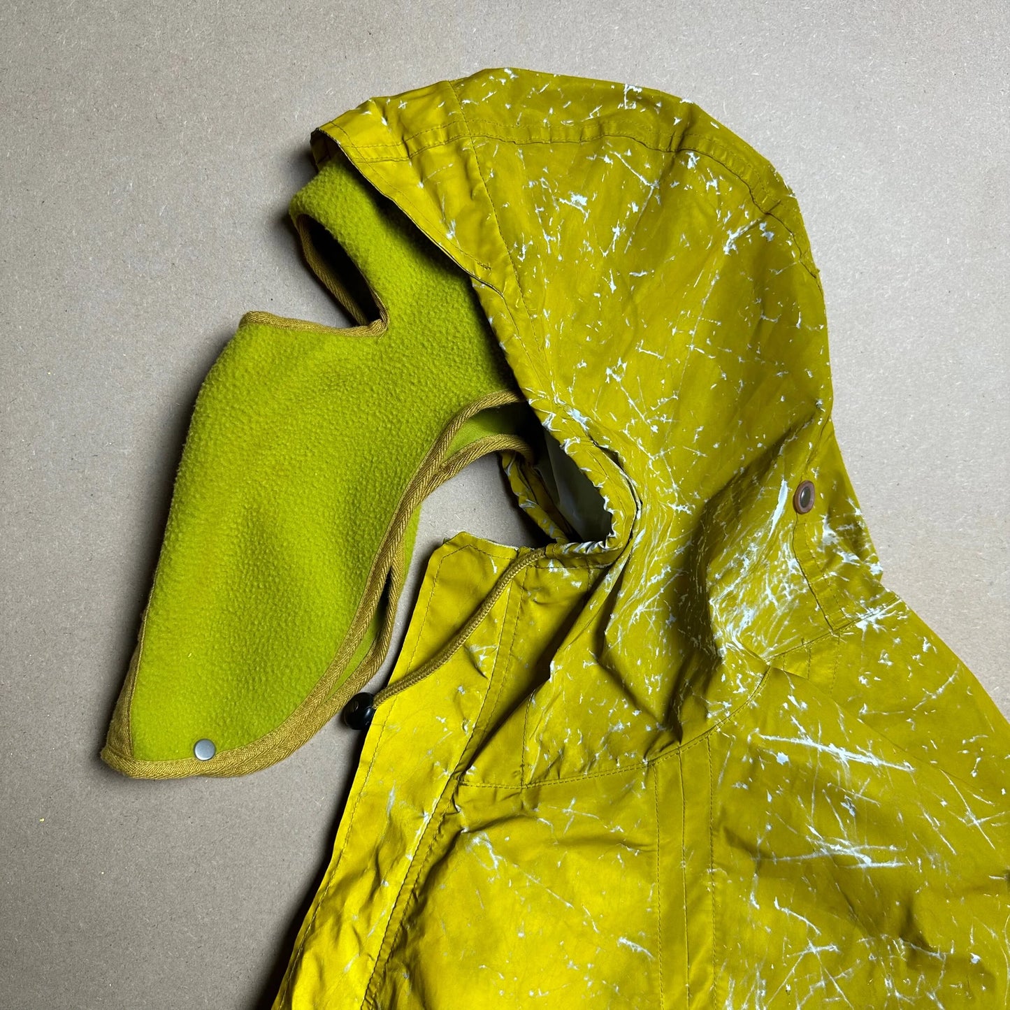 A/W 1993 Golden Yellow Balaclava Reflective Parka