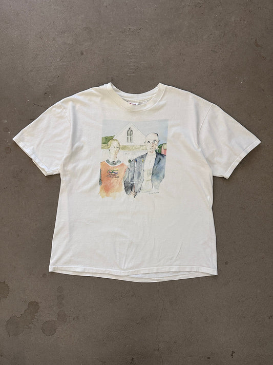 1990's American Gothic Davenport Museum of Art T-Shirt - XL | Default Title, Red