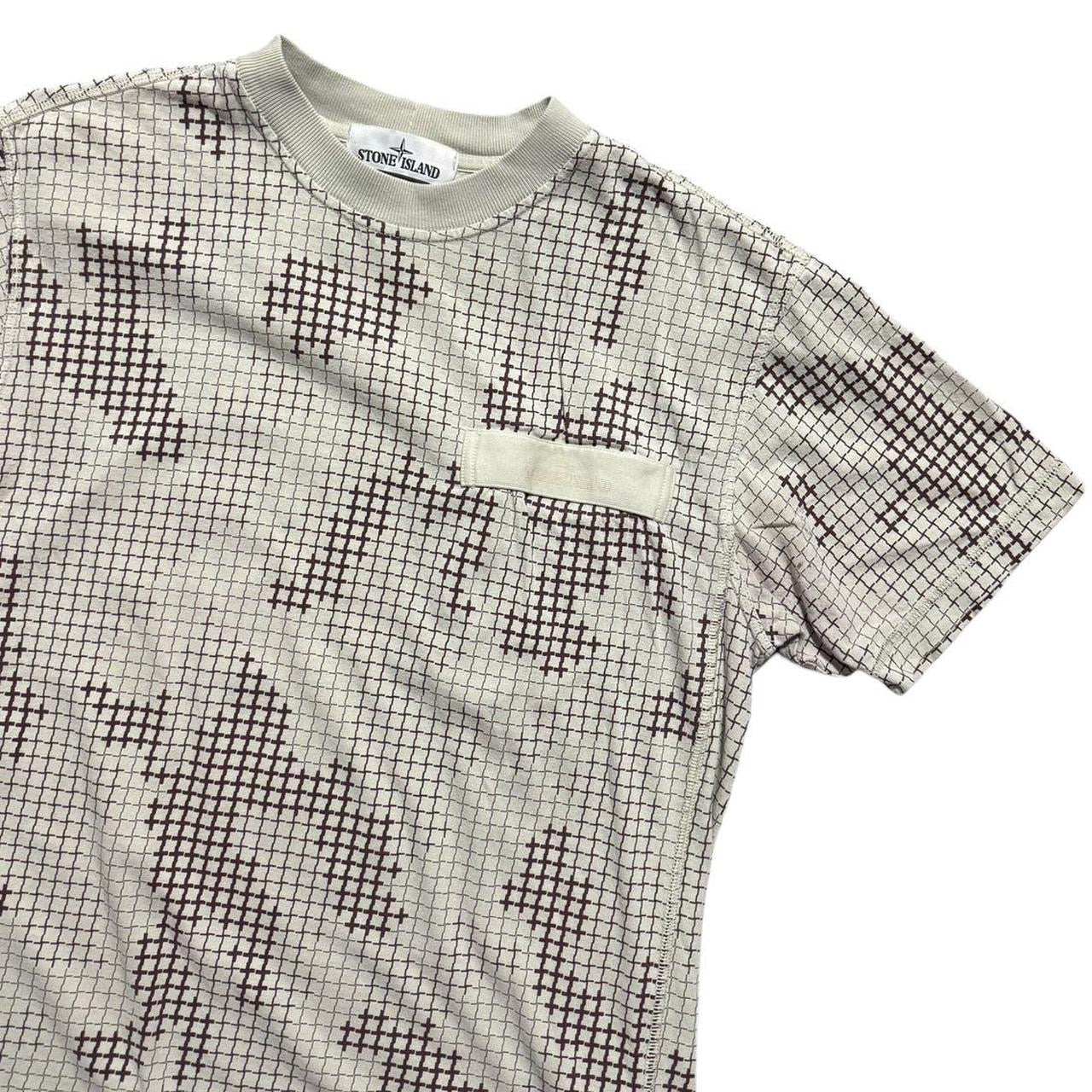 Stone Island Grid Camo T-Shirt