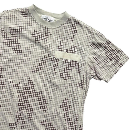 Stone Island Grid Camo T-Shirt