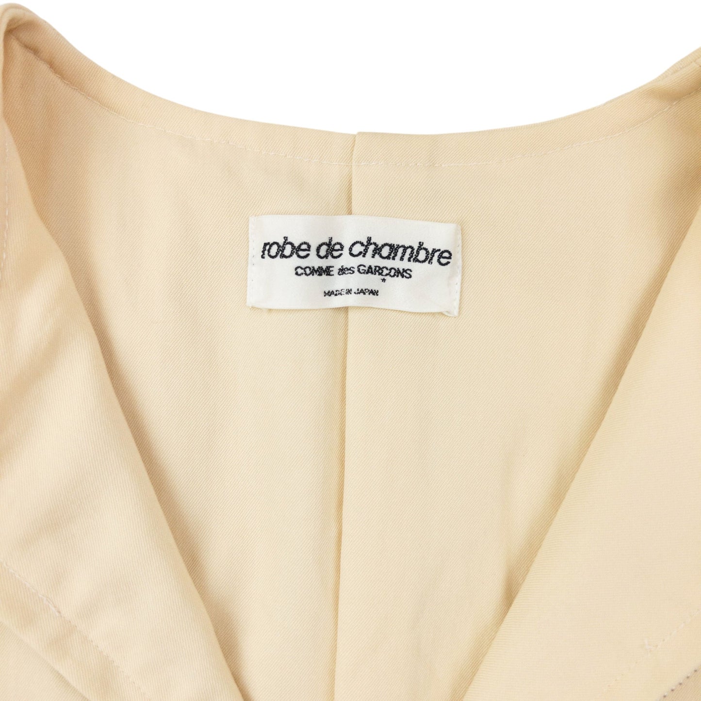 Vintage 1991 Comme Des Garçons Rob De Chambre Jacket Womens Size S | Small, Cream
