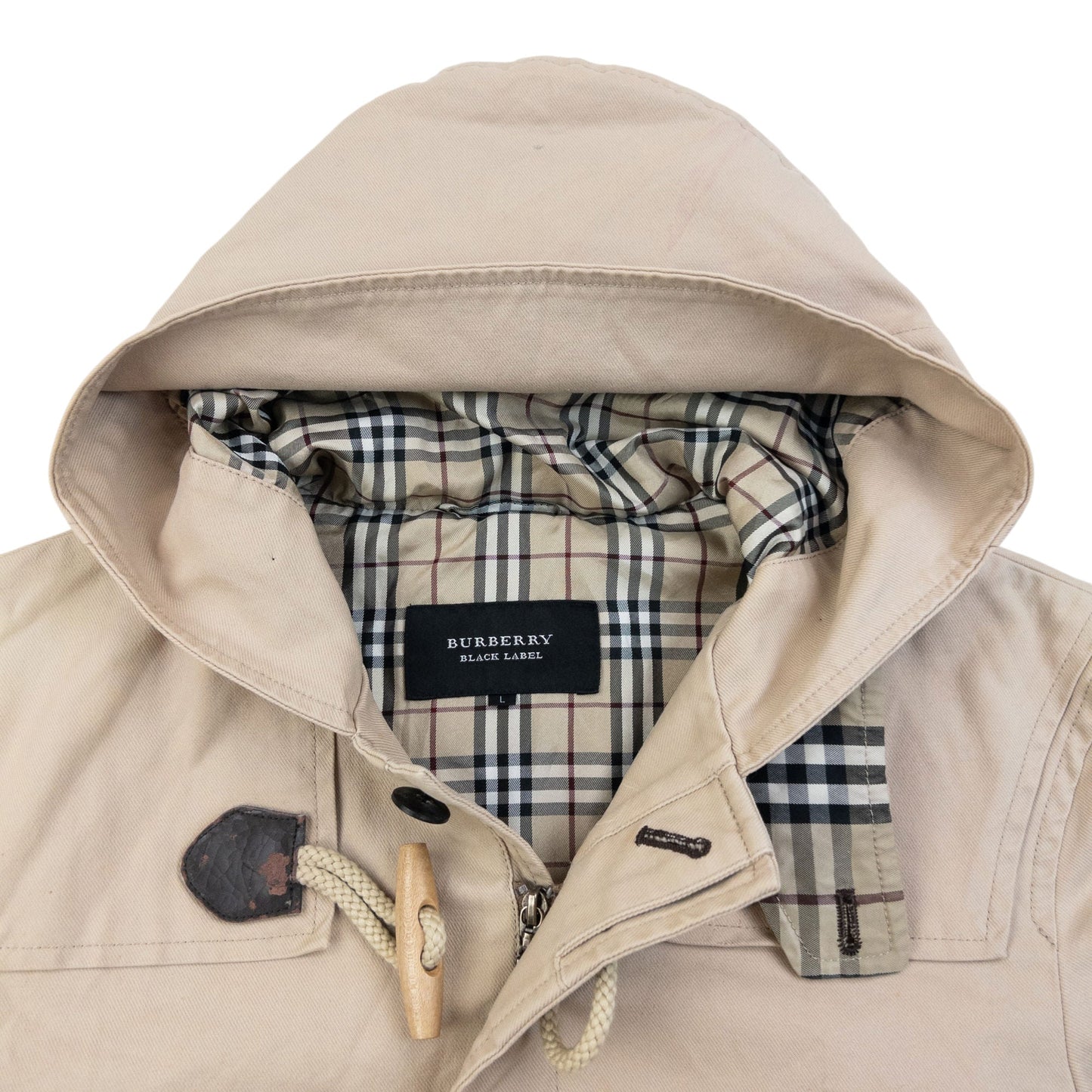 Vintage 2000s Burberry Black Label Duffle Jacket Womens Size M | O/S, Multicoloured