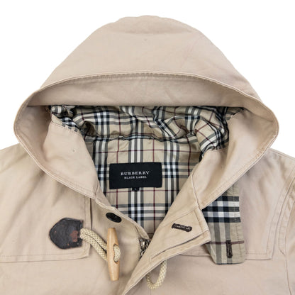 Vintage 2000s Burberry Black Label Duffle Jacket Womens Size M | O/S, Multicoloured