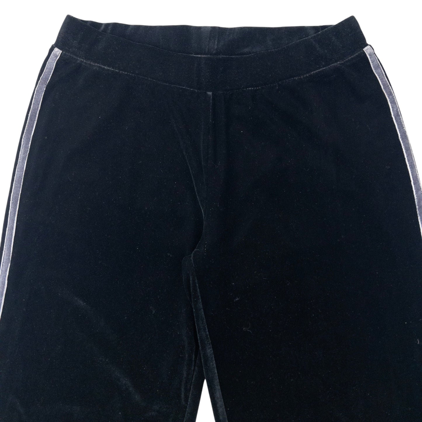 Vintage 2009 Dolce & Gabbana Velour Diamonte Tracksuit Bottoms Size L | Large, Black