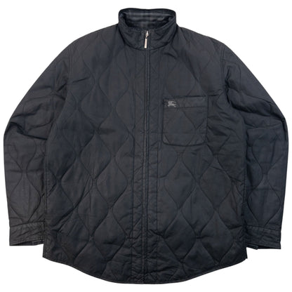 Vintage 2000s Burberry Blue Label Quilted Jacket Size M | Medium, Multicoloured