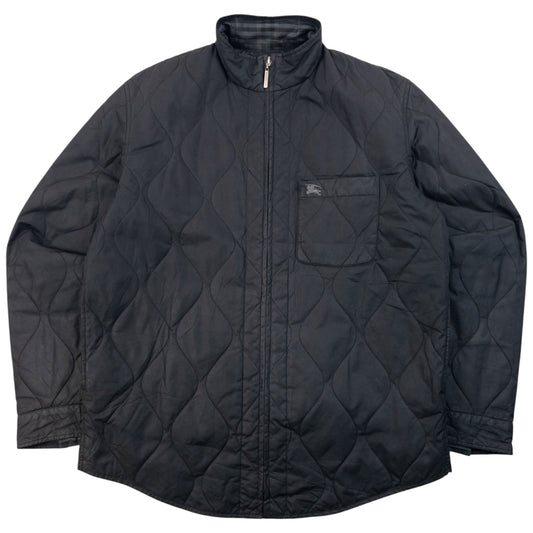 Vintage 2000s Burberry Blue Label Quilted Jacket Size M | Medium, Multicoloured