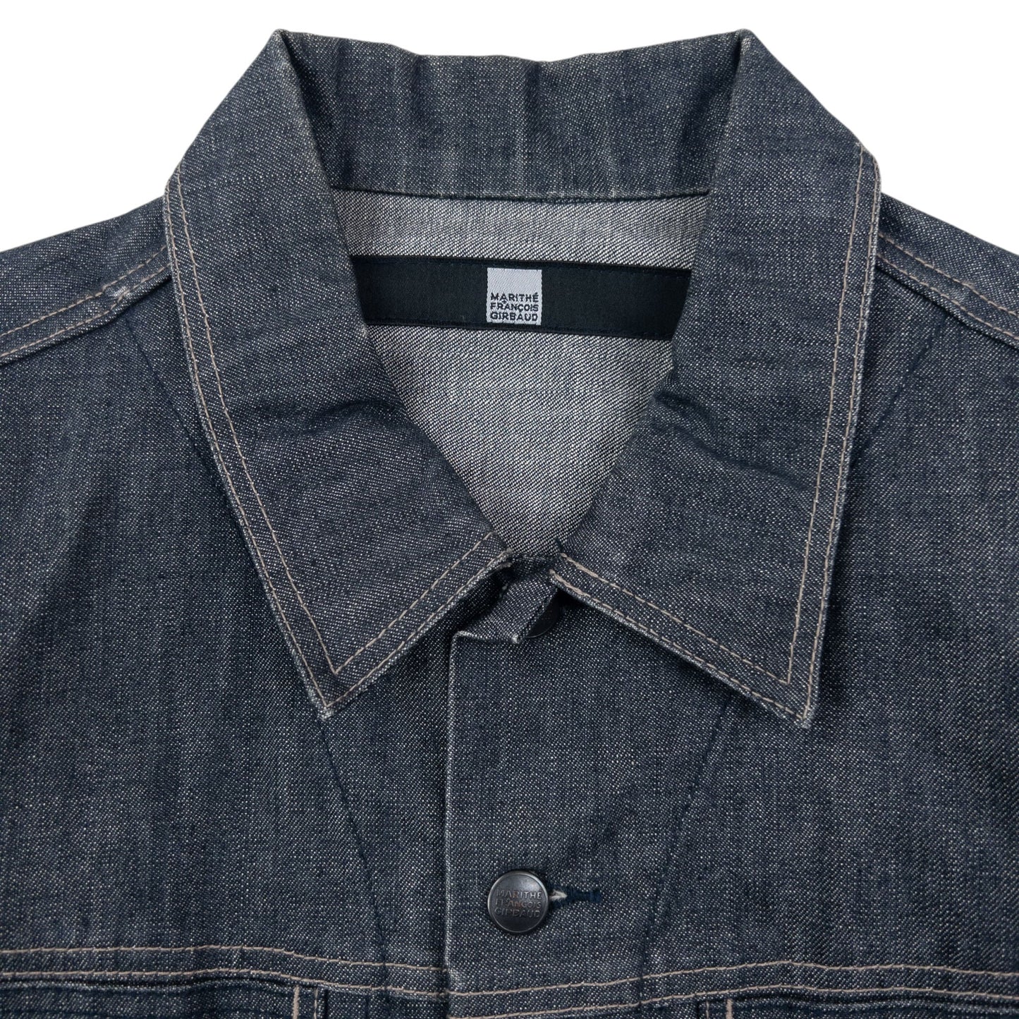 Vintage 2000s Marithe + Francois Girbaud Button Up Denim Jacket Womens Size M