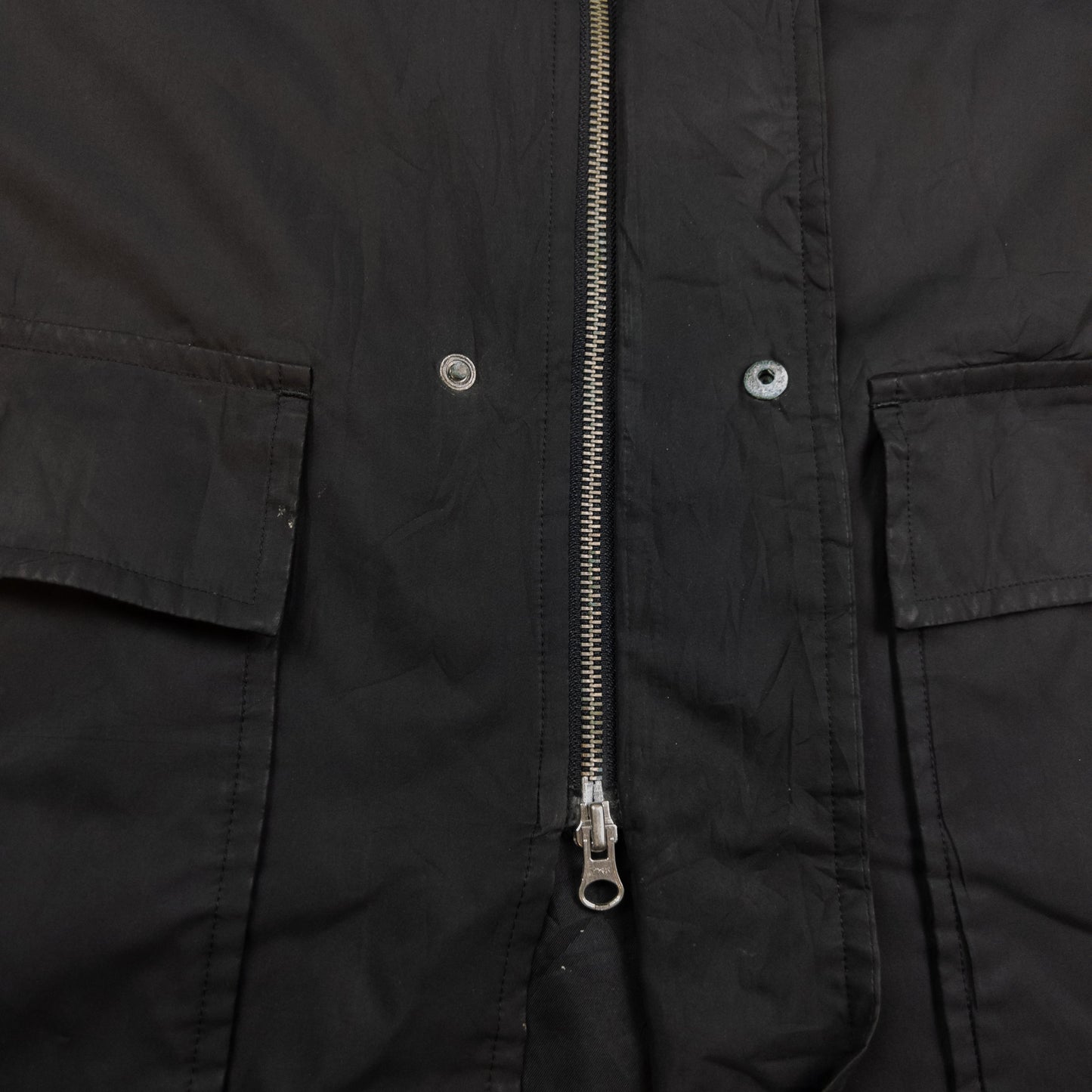 Vintage Yohji Yamamoto D'Urban A.A.R Fur Hood Rain Jacket Size M