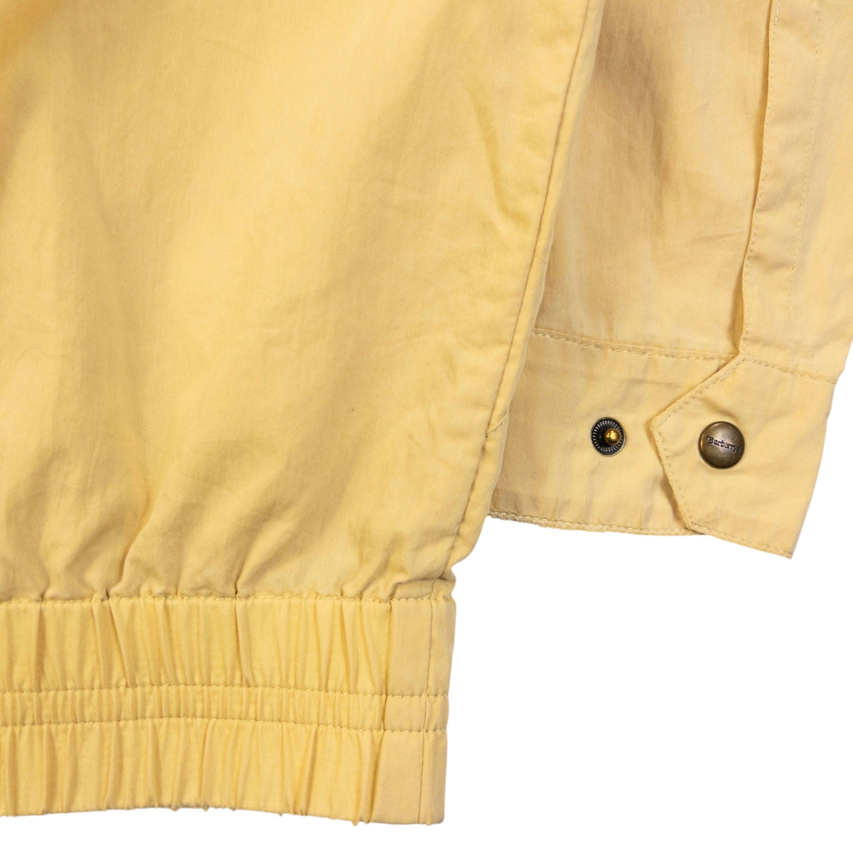Vintage 90s Burberry Zip Up Jacket Size XS | XS, Yellow