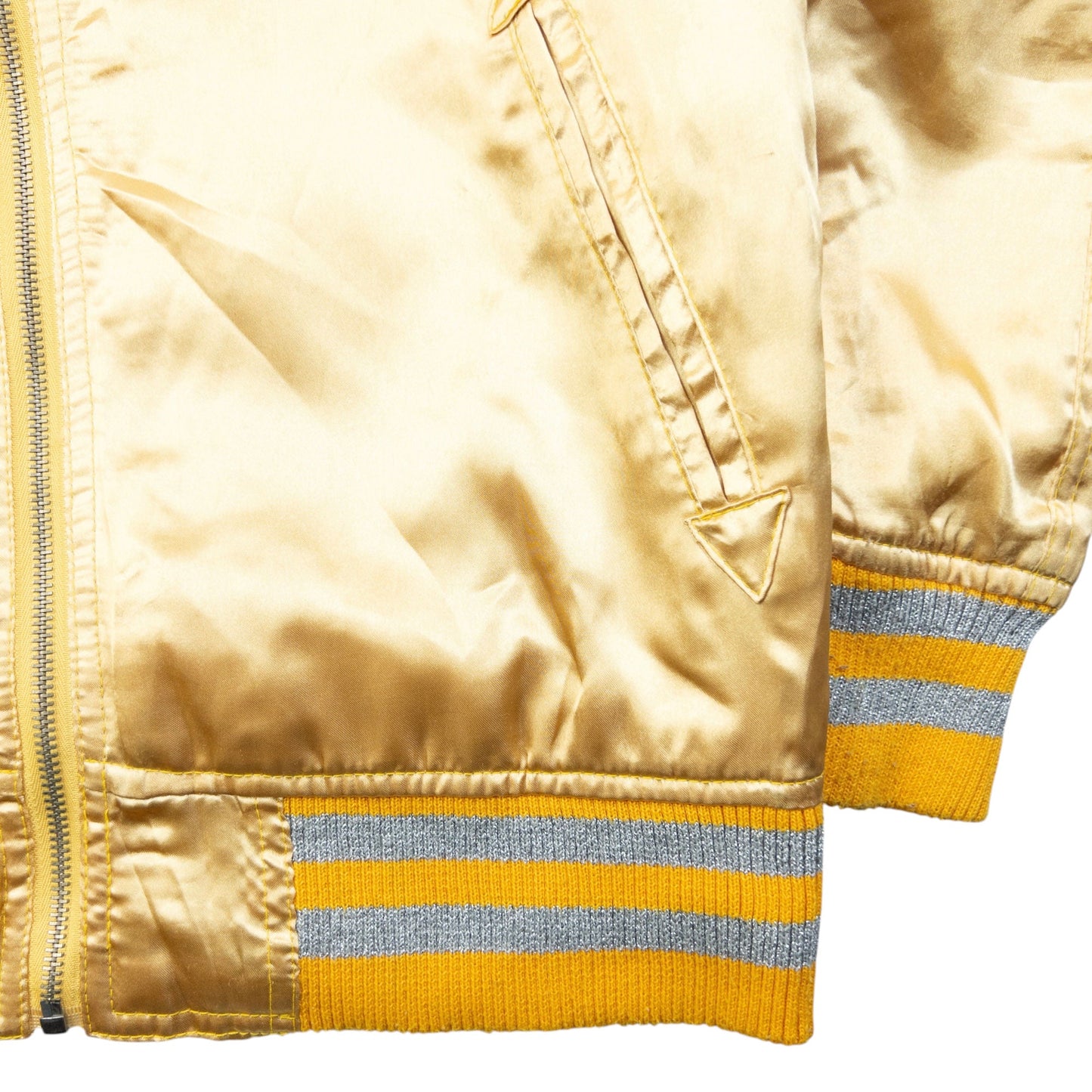 Vintage 90s Hysteric Glamour Embroidered Varsity Jacket Womens Size M | Medium, Multicoloured