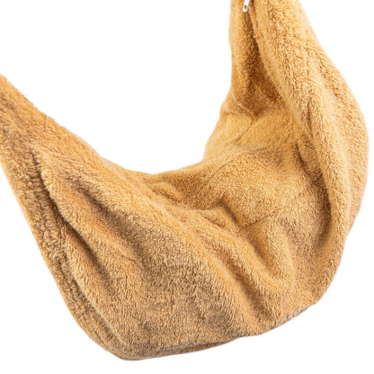 Vintage Burberry Terry Cloth Hobo Shoulder Bag