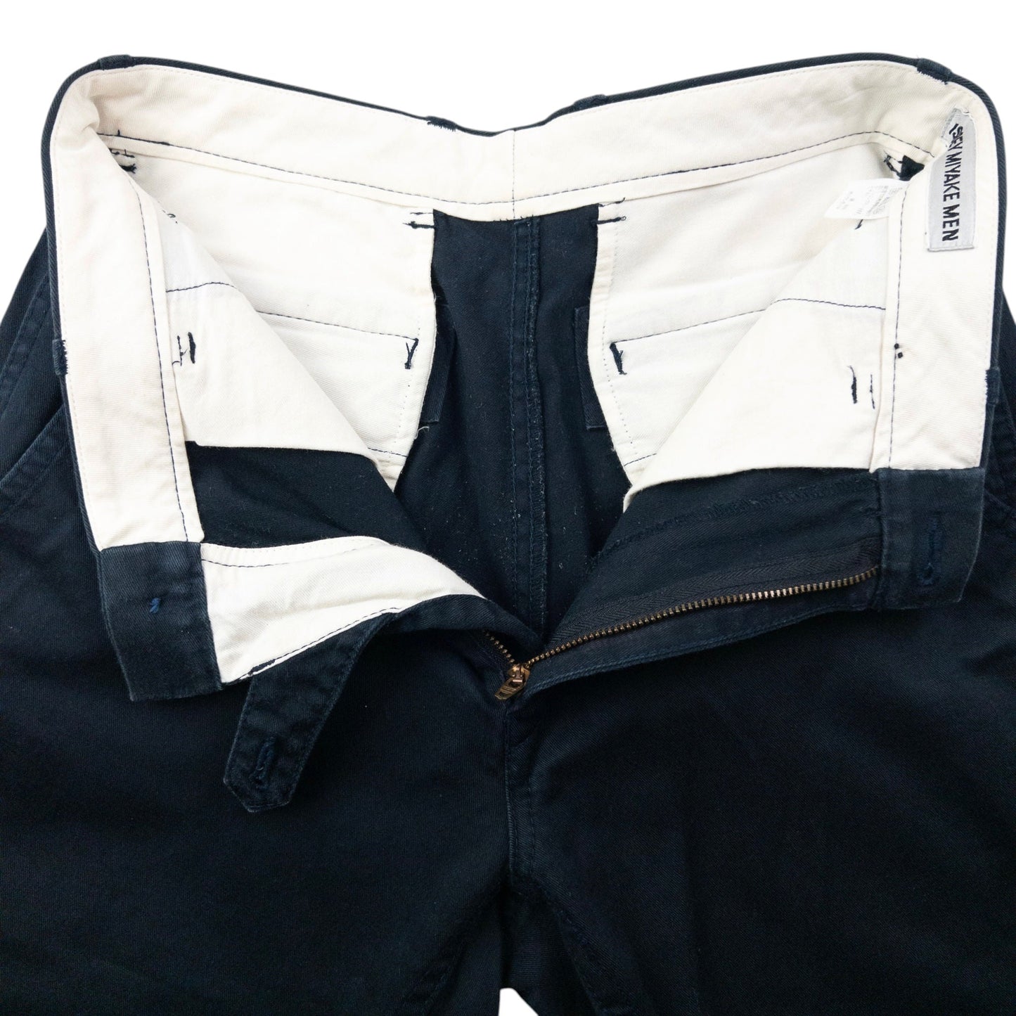 Vintage 90s Issey Miyake MEN Trousers Size W28 | W28, Navy