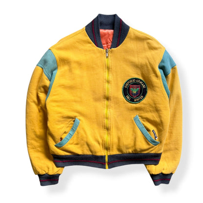 1981/82 Emporio Armani Reversible Bomber Jacket (S) | Default Title, Multicoloured