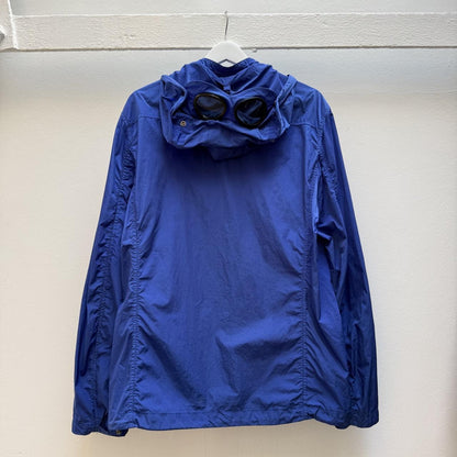 C.P. Company Chrome Goggle Jacket – Royal Blue (XXL) | XXL, Blue