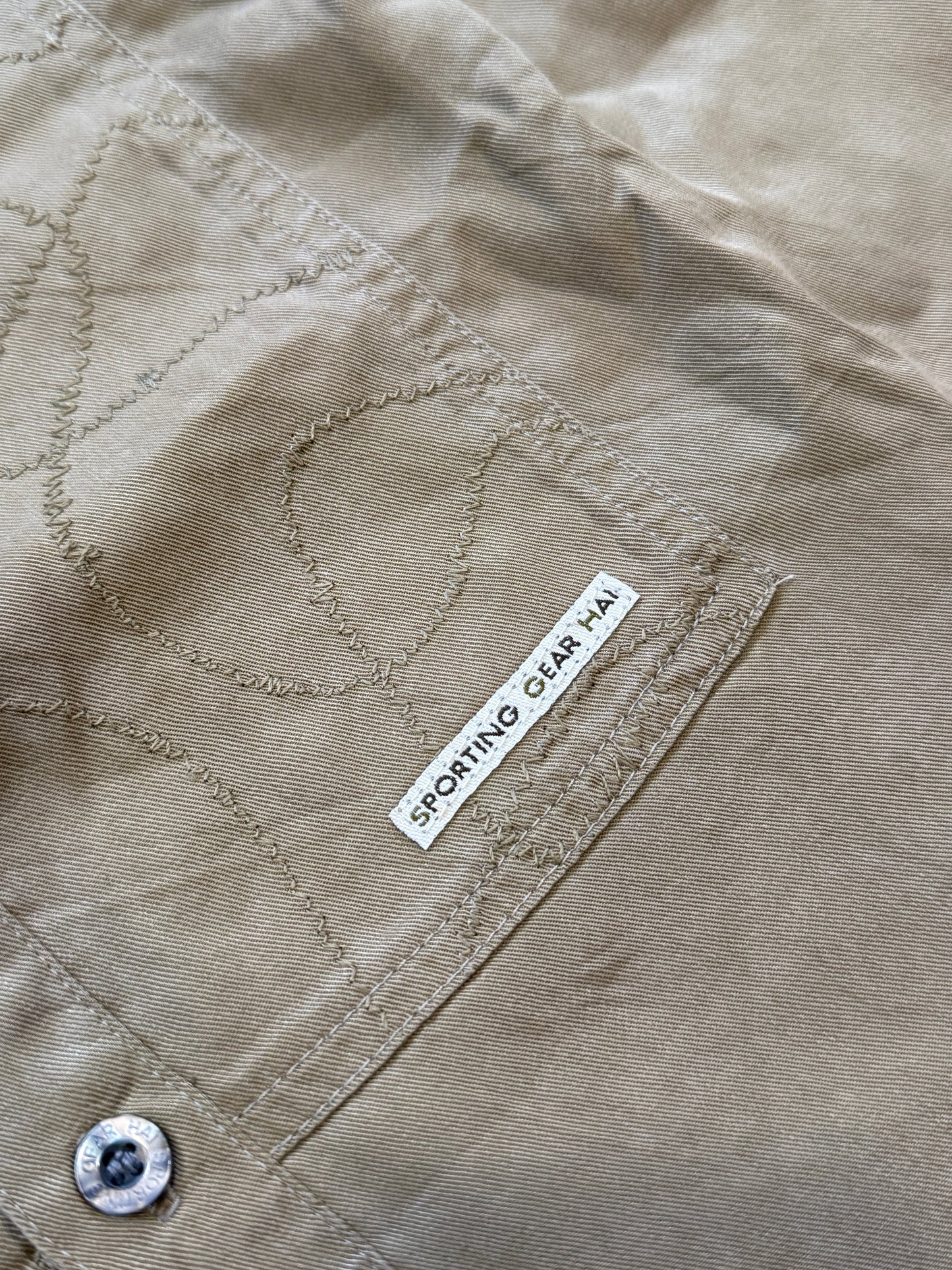 Hai Sporting Gear by Issey Miyake Cotton Shirt M