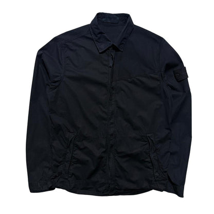 Stone Island Navy Ghost Overshirt | Medium, Navy
