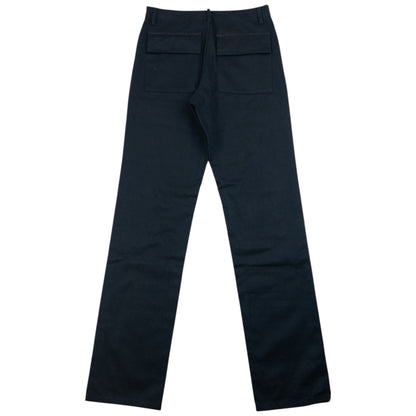 Vintage 90s Yohji Yamamoto D'Urban A.A.R Zip Waist Trousers Size W26 | W26, Black