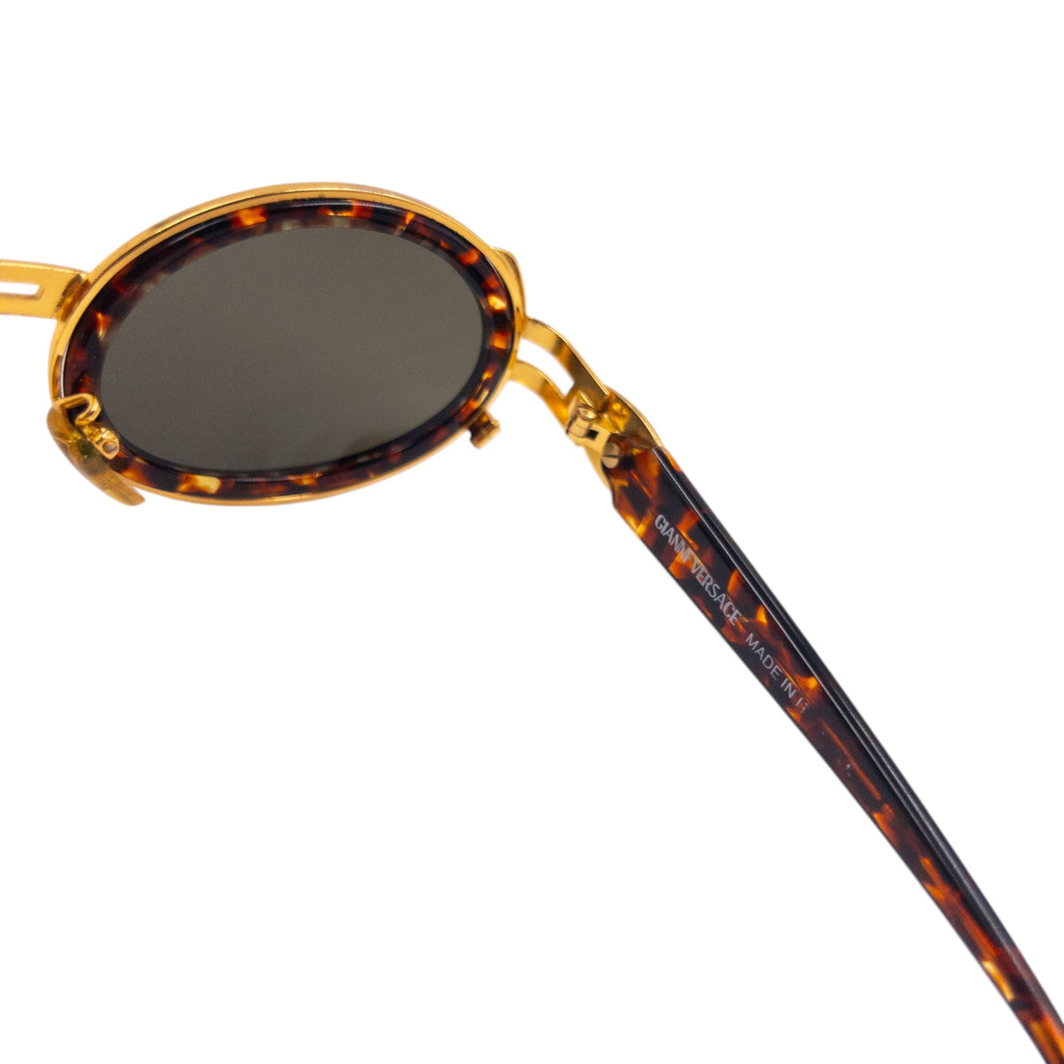 Vintage 90s Gianni Versace Tortoise Shell Sunglasses | O/S, Tortoise Shell
