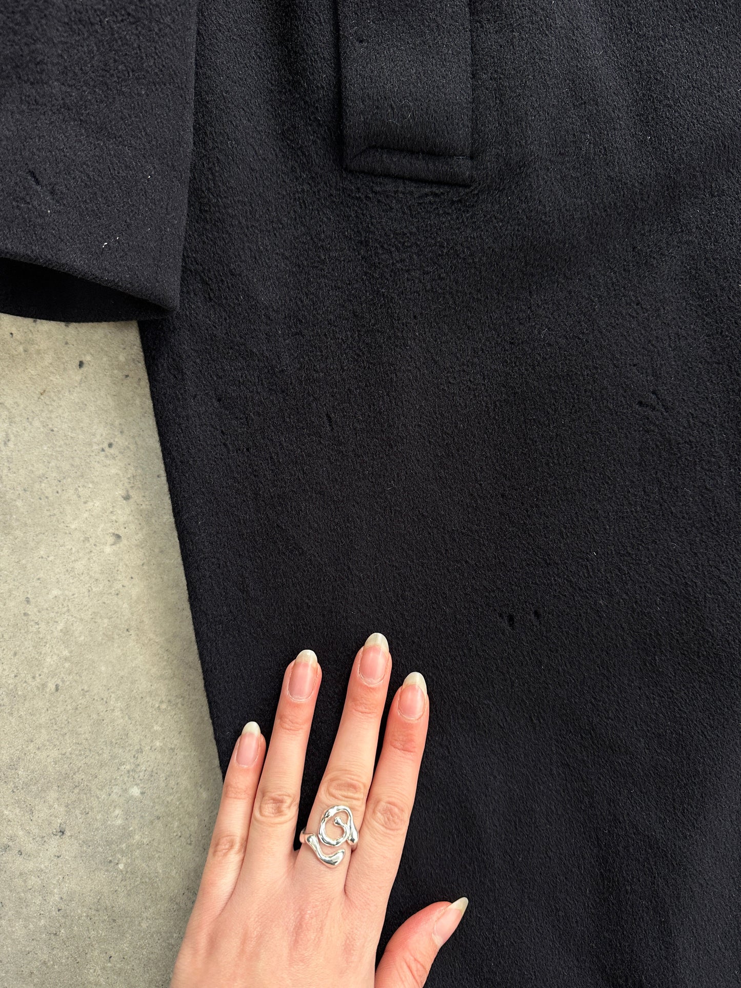 Burberry Pure Cashmere Concealed Placket Coat - XXL