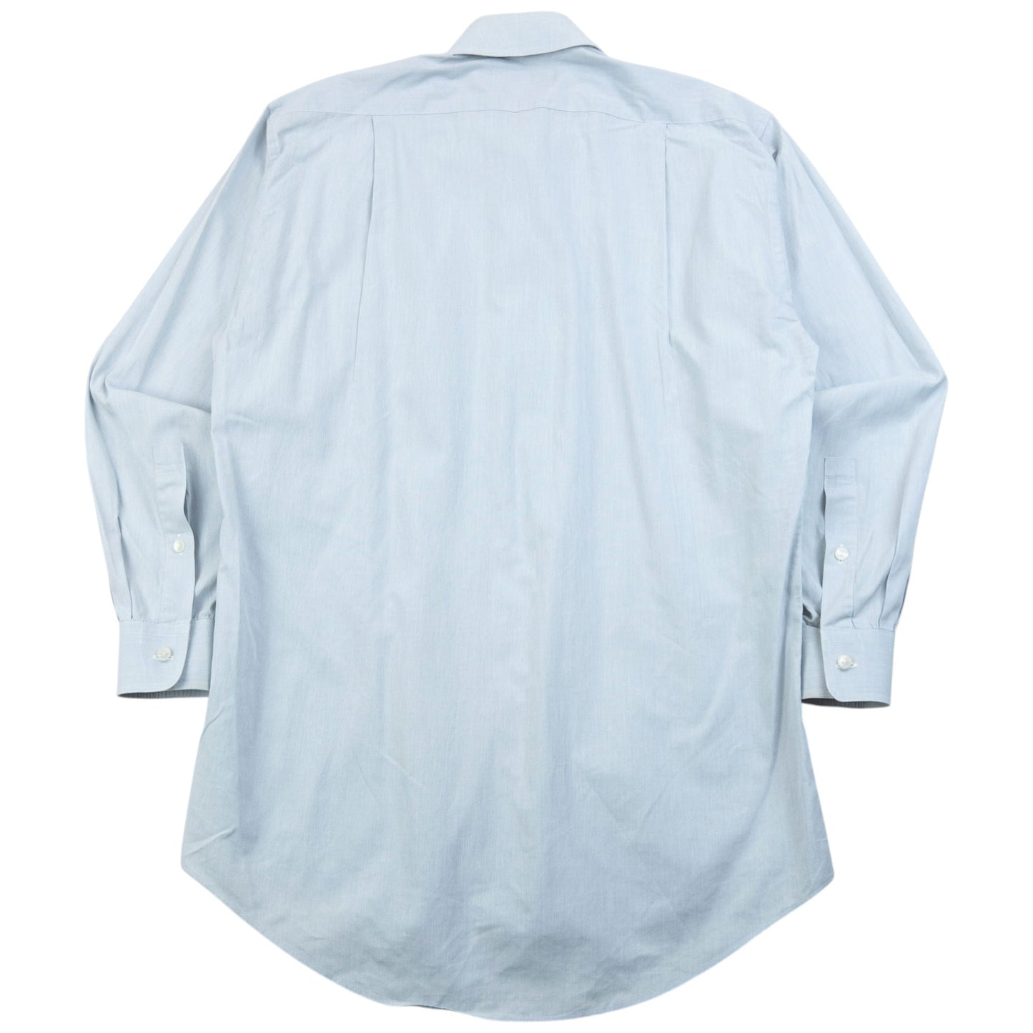 Vintage 90s Issey Miyake Long Sleeve Button Up Shirt Size S | Small, Blue