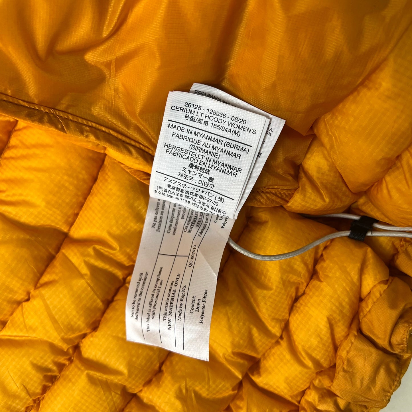 Womens Arc’teryx Cerium Puffer (M)